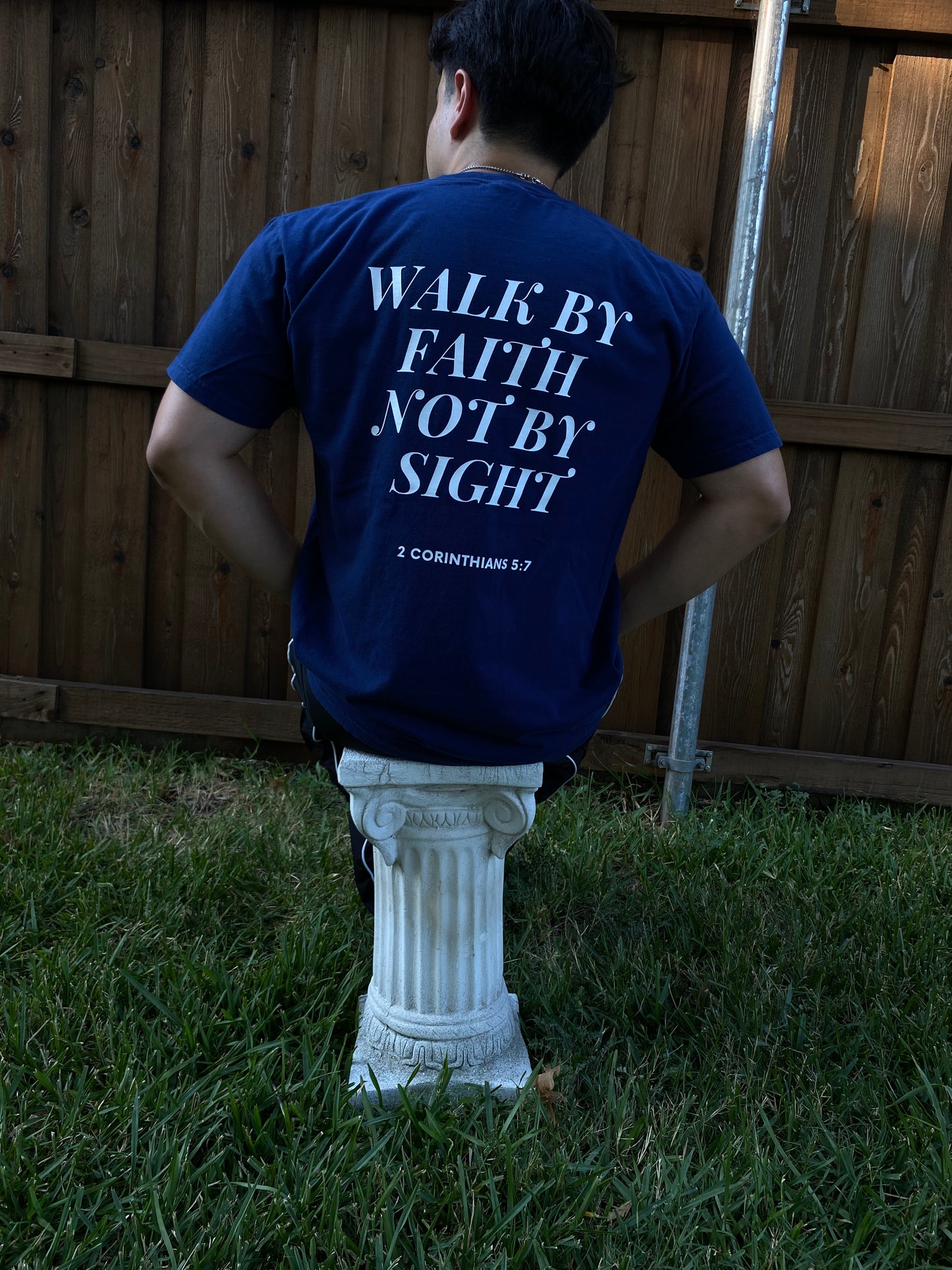 Walk By Faith Not By Sight | T-Shirt